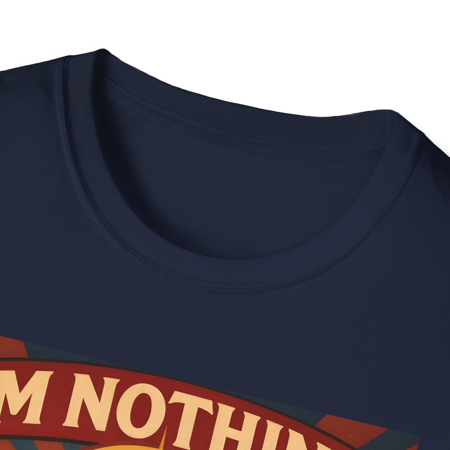 Faith-Inspired Unisex Softstyle T-Shirt - I'm Nothing Without Jesus, by Charlie Kirk famous Quote , Christian Apparel, Gift for Believers, Religious Tee, Patriotic Shirt